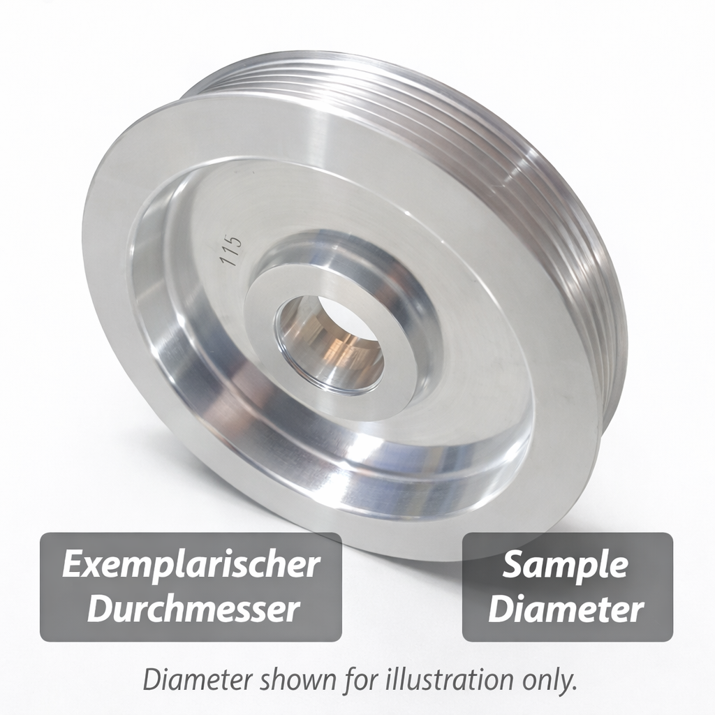 Riemenscheibe ET 17,5mm mit Schraube