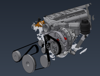 Kompressor-System passend für BMW N52B25/B30