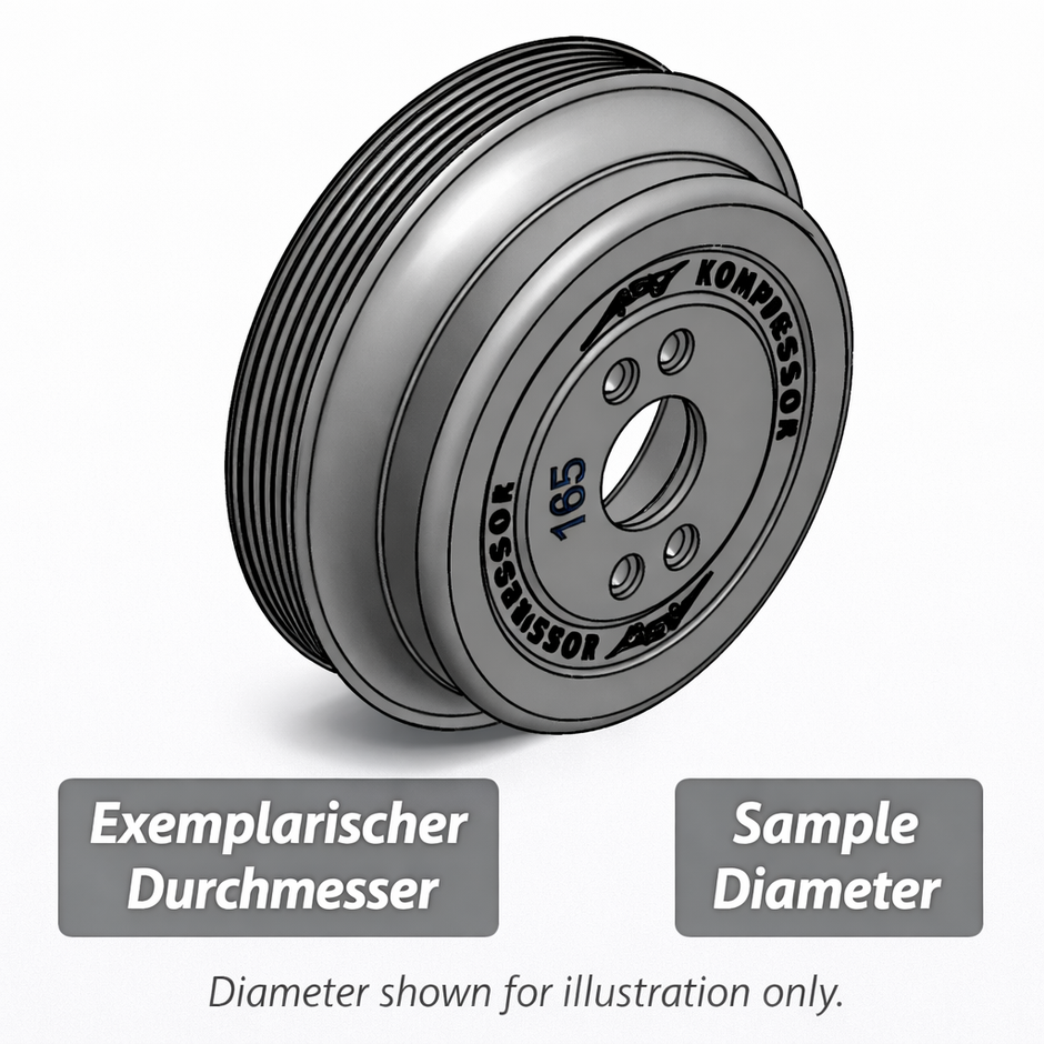 Riemenscheibe ET 40,7 mm