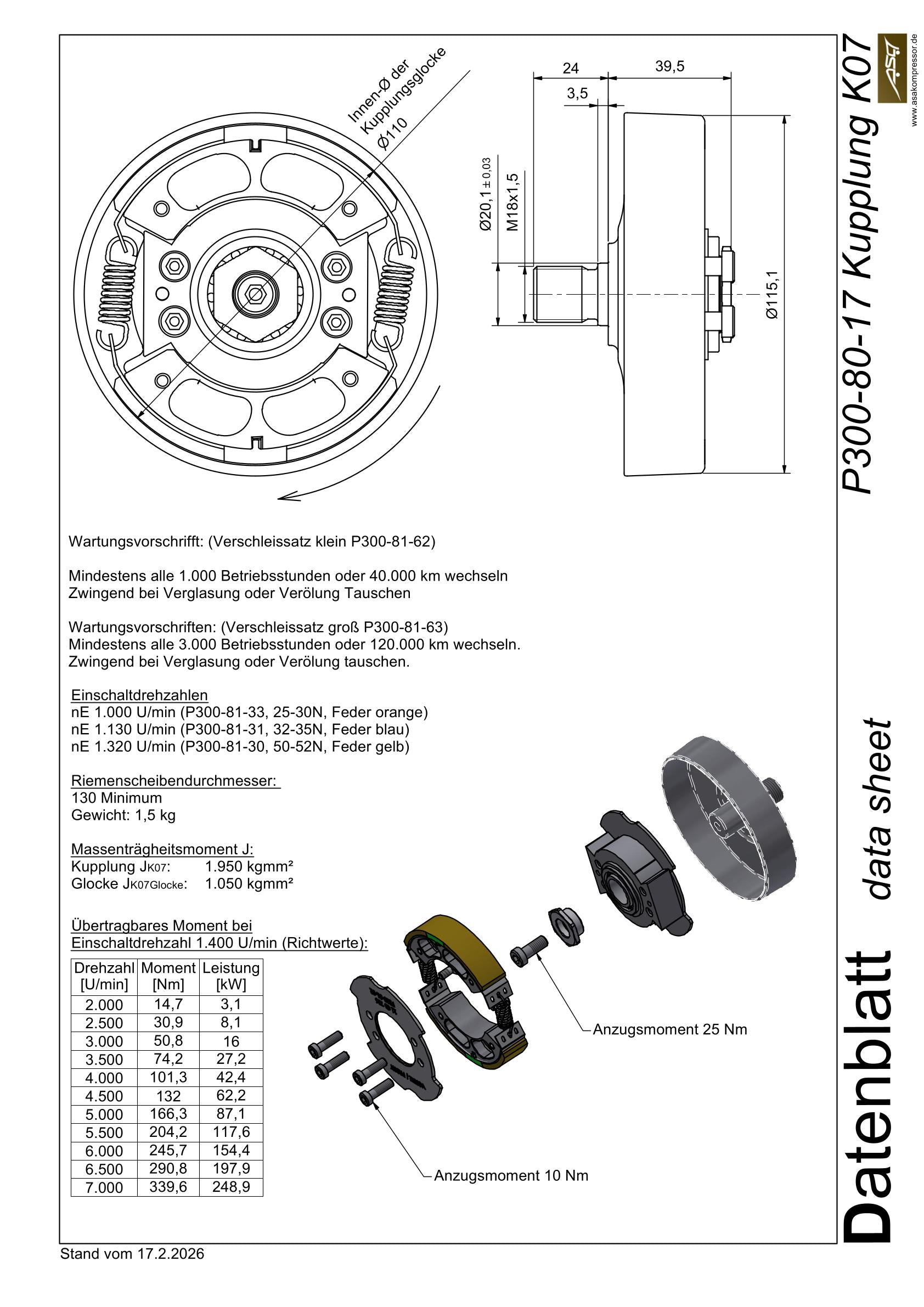 HTS pulley 