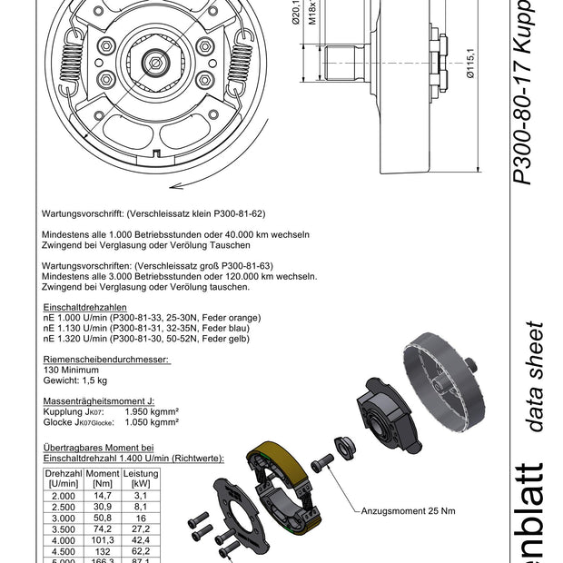 HTS pulley 