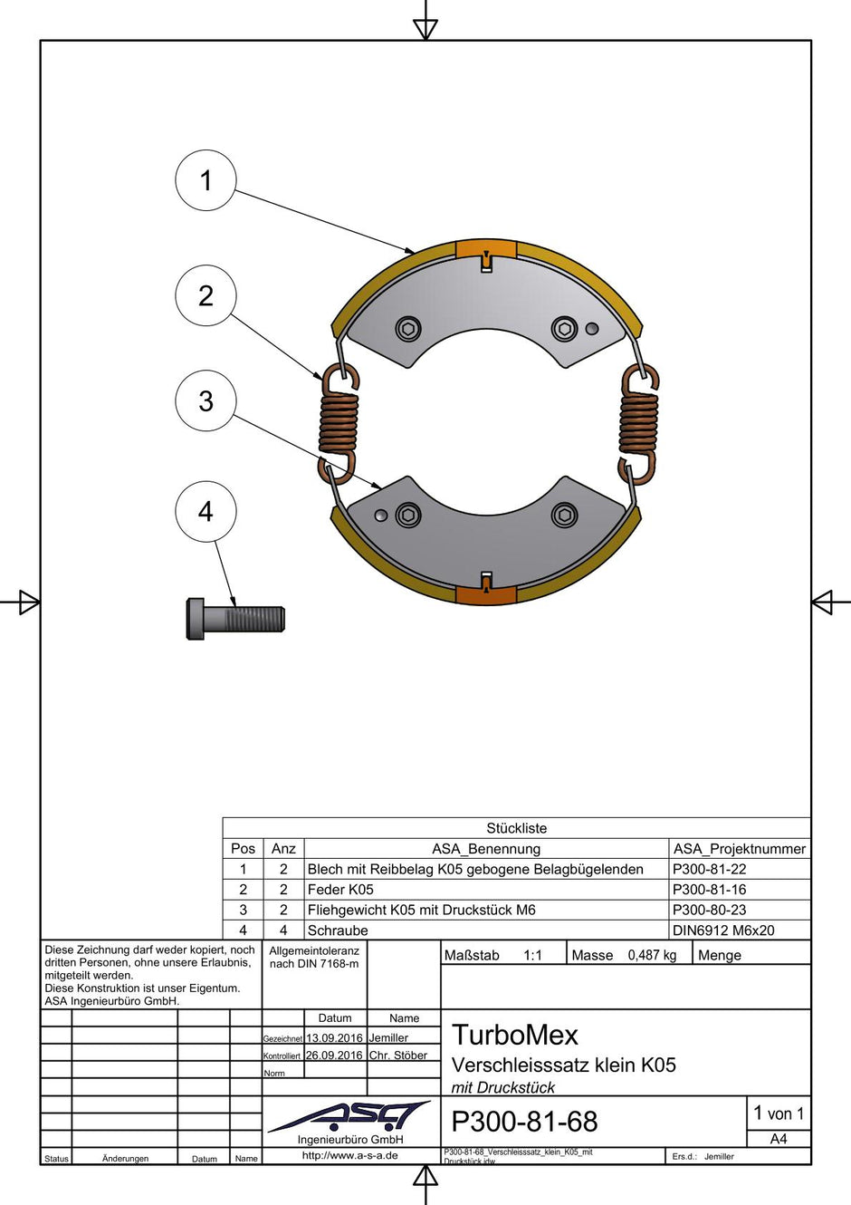 Small maintenance kit for K05