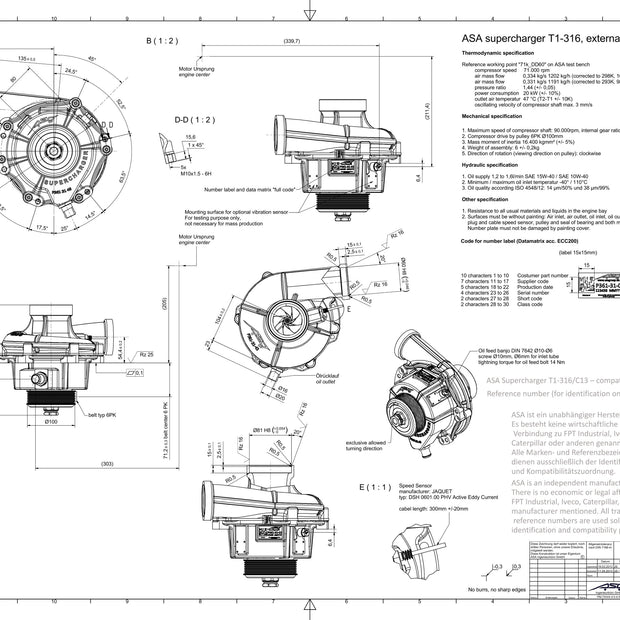 ASA T1 – 316 C13