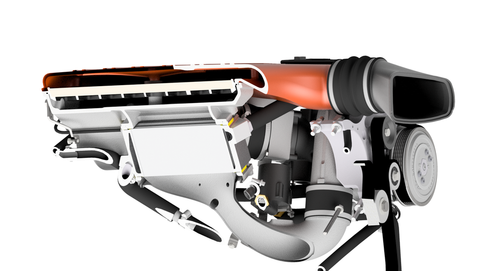 Supercharger system for BMW N52B25/B30