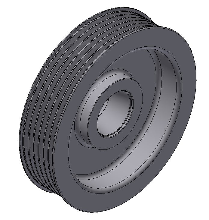 Pulley Ø100 mm ET 12.5 mm